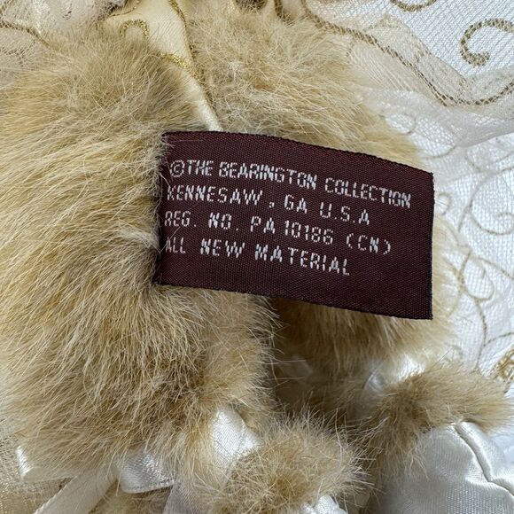 Bearington Collection Tinsel Toes Teddy Bear 10” Limited Collectible w/ Tags - Picture 6 of 15